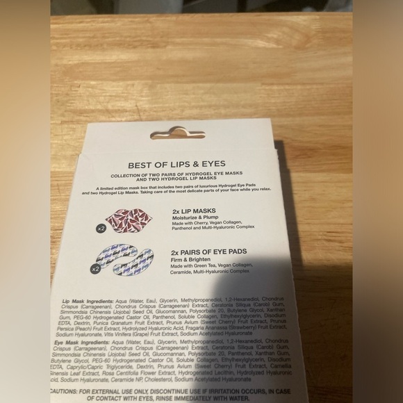 4/$25 DVF Vitamasques eyes & lips box set. NWT in box. - Picture 2 of 3